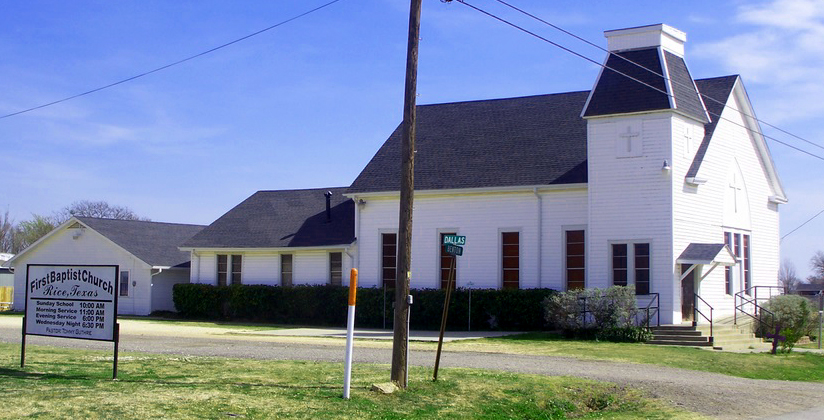 First Baptist Church, Rice