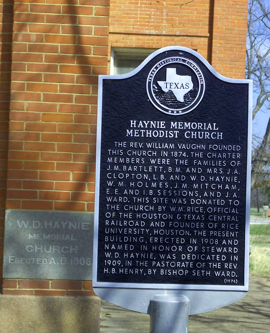 Texas Historical Commission marker