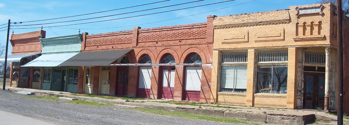 Downtown storefronts