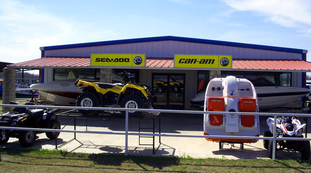 Sea-Doo and Can-Am dealer floor