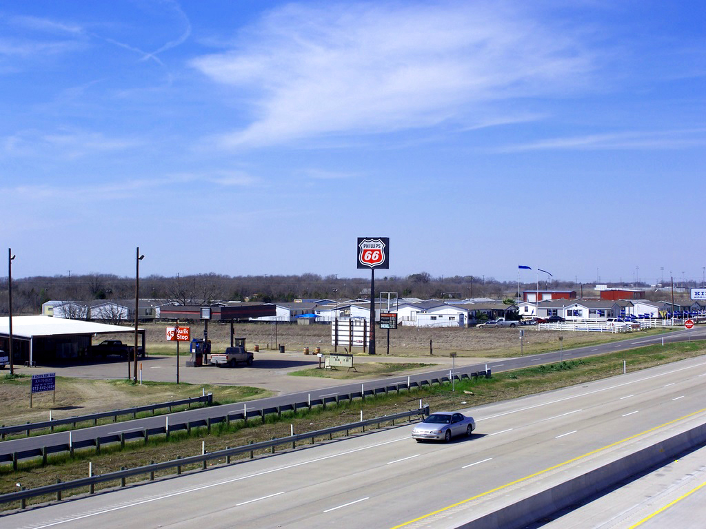 Phillips 66, on the highway